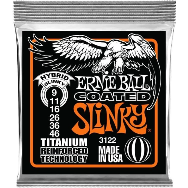 Ernie Ball 3122 Coated Hybrid Slinky
